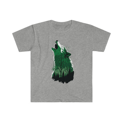 Forest Wolf - Unisex Softstyle T-Shirt